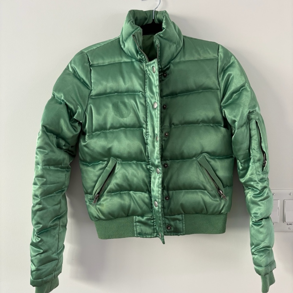 Juicy Couture Women’s Green Puffer